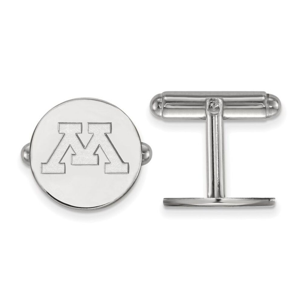 Sterling Silver University of Minnesota Cuff Links